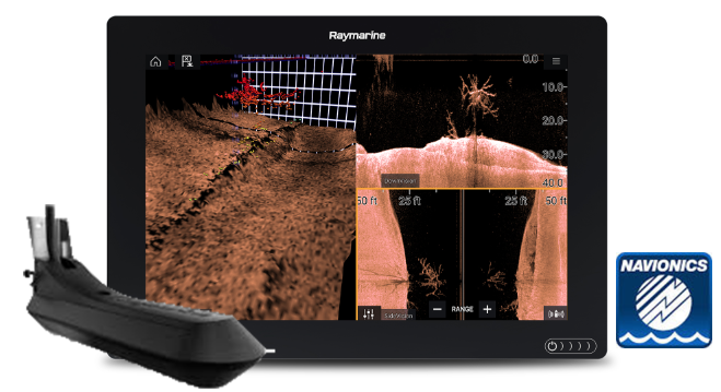  Raymarine AXIOM 9   REALVISION 3D, 600W    RV-100