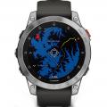   Garmin Epix 2 Slate/Stainless Steel with silicone band