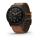   Garmin Fenix 6X  SAPPHIRE Black DLC with Chestnut Leather Band