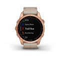   Garmin fenix 7S Sapphire Solar     -  