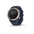   Garmin Quatix 6 - Gray with Captain Blue Band