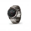   Garmin Quatix 6 Titanium - Titanium Gray with Titanium Band