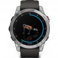   Garmin Epix 2 Slate/Stainless Steel with silicone band