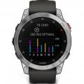   Garmin Epix 2 Slate/Stainless Steel with silicone band